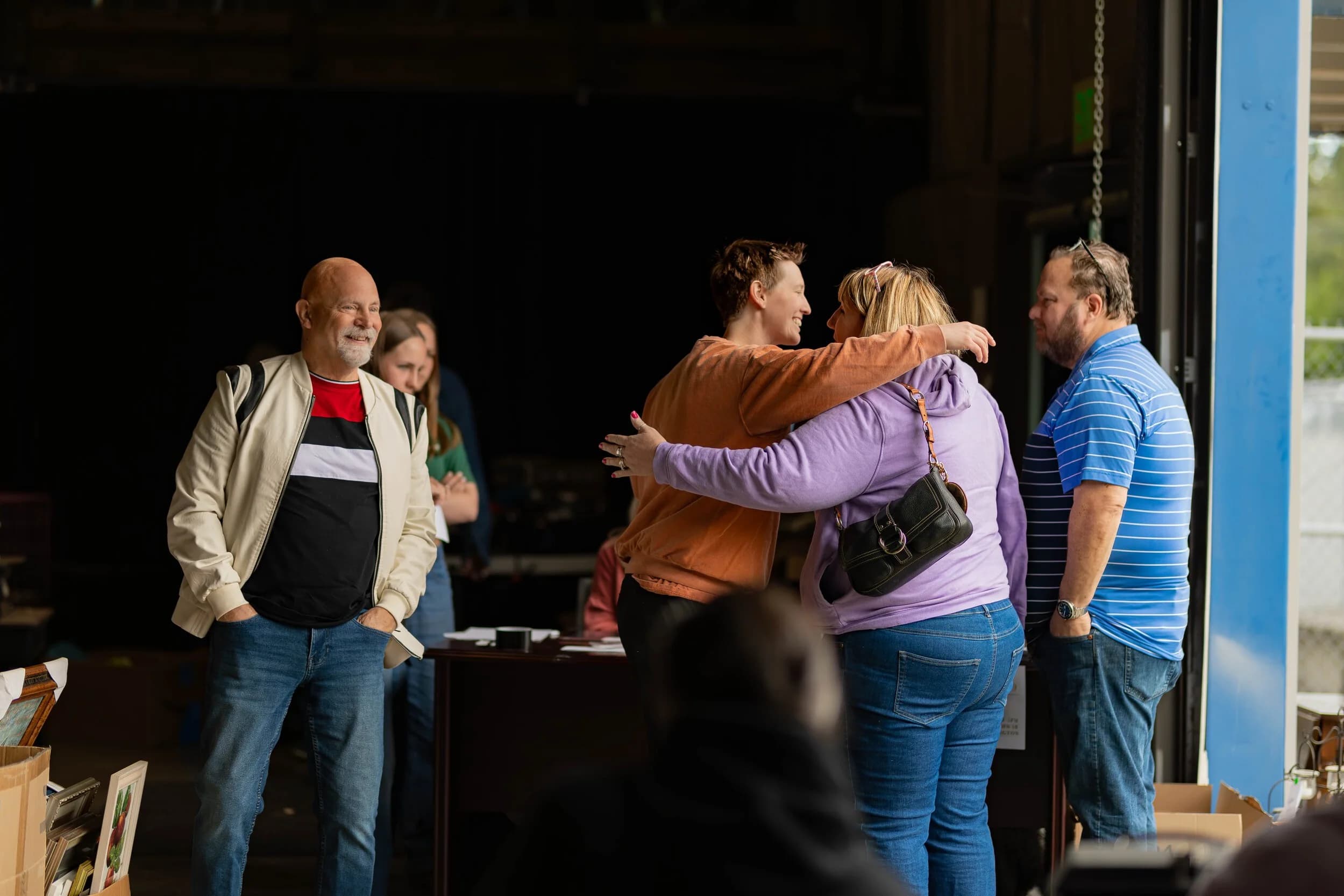 People connecting at CTK Hope Church